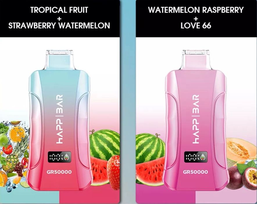 Vape Happ Bar 50.000 Fumuri 2 Arome