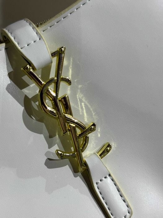 Новая белая сумка (дизайн YSL)