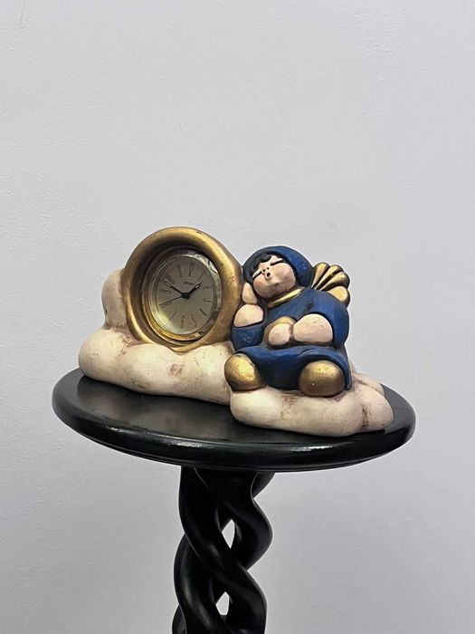 Bibelou ITALIA ceramica THUN bibelouri statueta ceas ieftin marcat