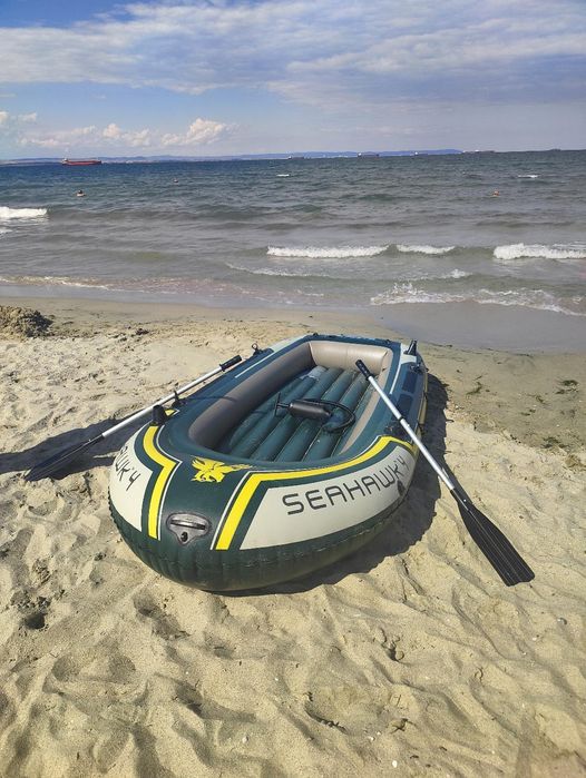 Intex seahawk 4 надуваема лодка