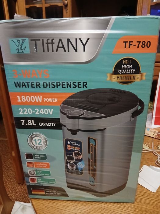 Новый термопот в упаковке