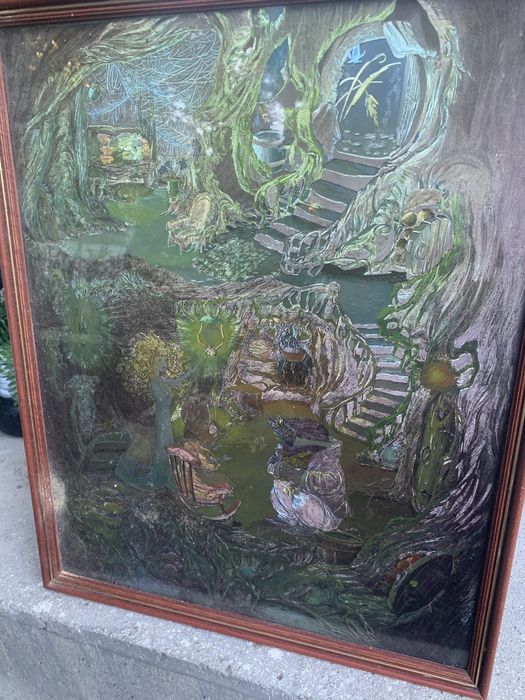 Англииска лазерна картина с мотив от приказката за “Малечка палечка”