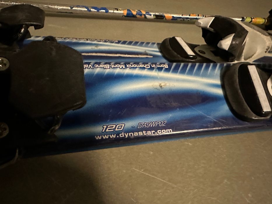 Ски 120см с автомати и щеки