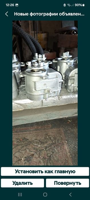 Магнето и редуктор насос