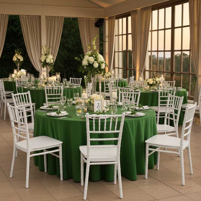 Scaune Chiavari PP plastic, nunta, evenimente, restaurant, cort,terasa