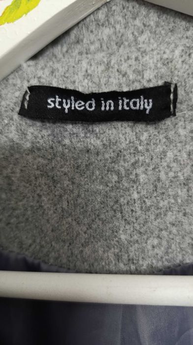 Палто, дължина 3/4, светлосиво