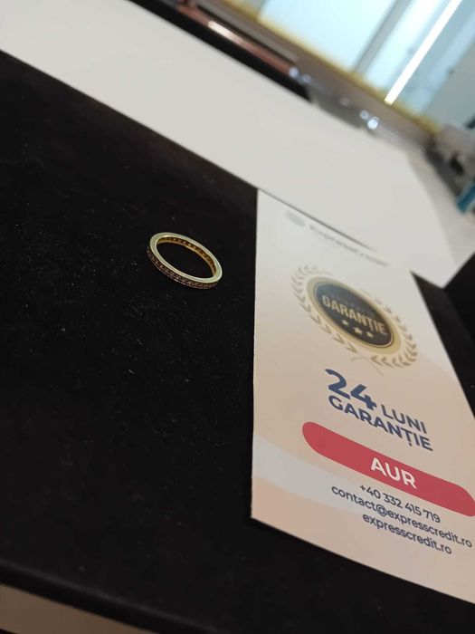 (Ag33) Inel Aur 14K/Garantie 2 Ani