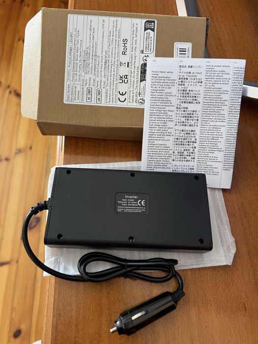 Инвертор за автомобил 12V/24V-220V , кана за вода 12V/24V, зарядно USB