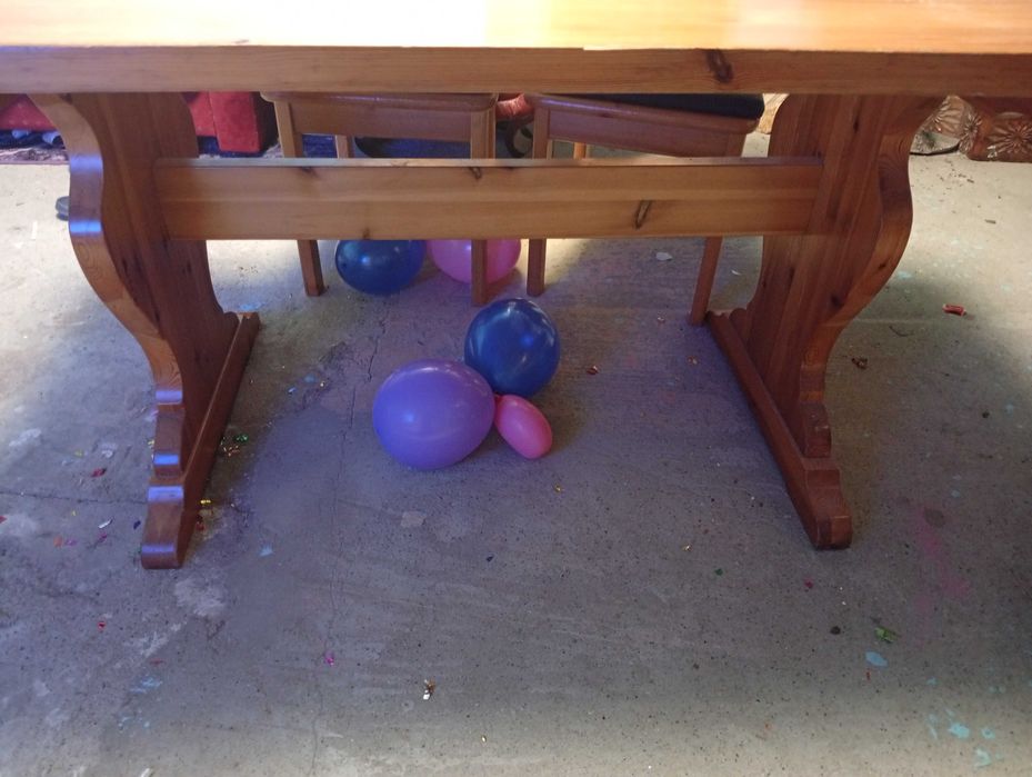 Set living și masa lemn