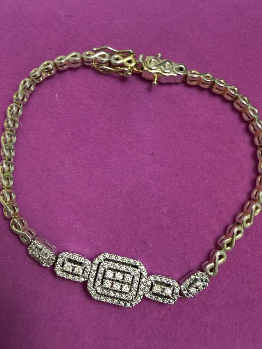 Бриллиантовый браслет