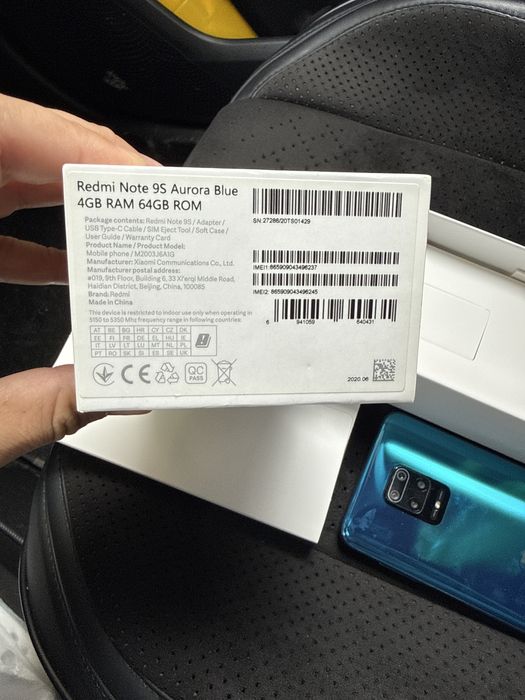 Продам телефон Xiaomi Note 9s