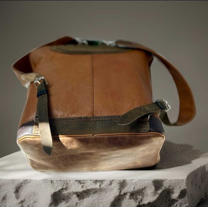 Rucsac Handmade din piele, nou
