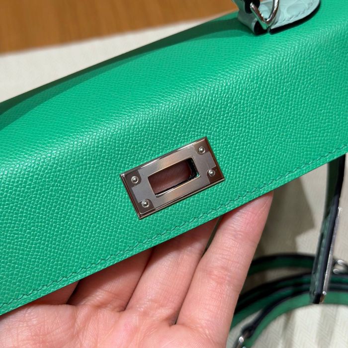 Geanta Hermes Kelly Madame Alligator 20