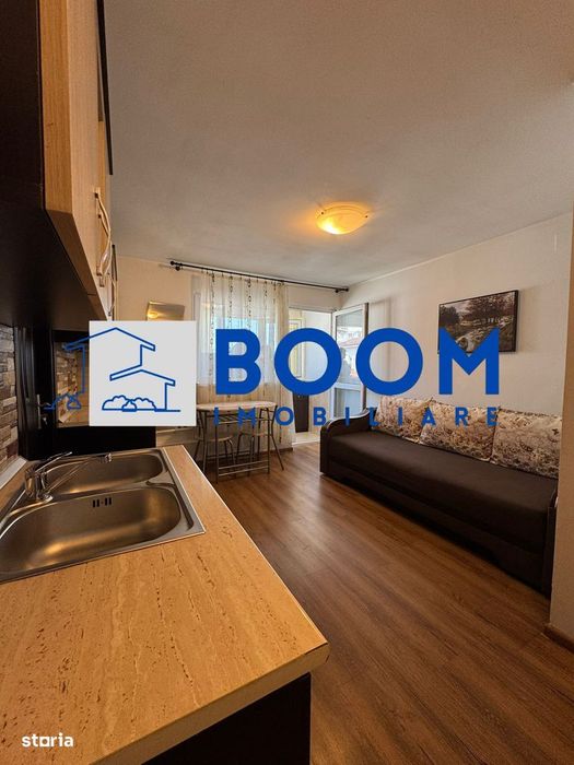 Studio Mansarda | 28 Mp | Centrala Proprie | Complet Mobilata