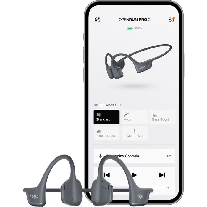 Наушники спортивные shokz open run pro 2 для бега костные