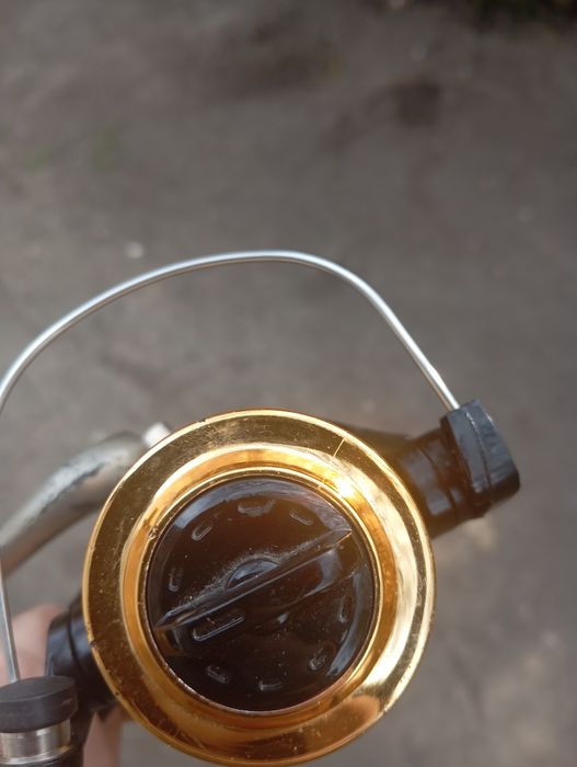 Mulinetă Haojia Aurie Mărime 4000 - 10 Rulmenți, MÂNER ÎNLOCUIT