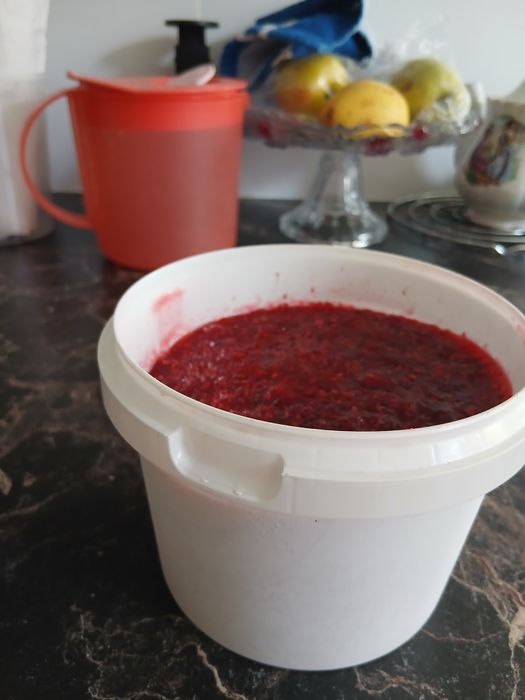 Продам малину домашняя протертая