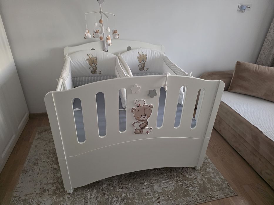 Pătuț  bebe gemenii