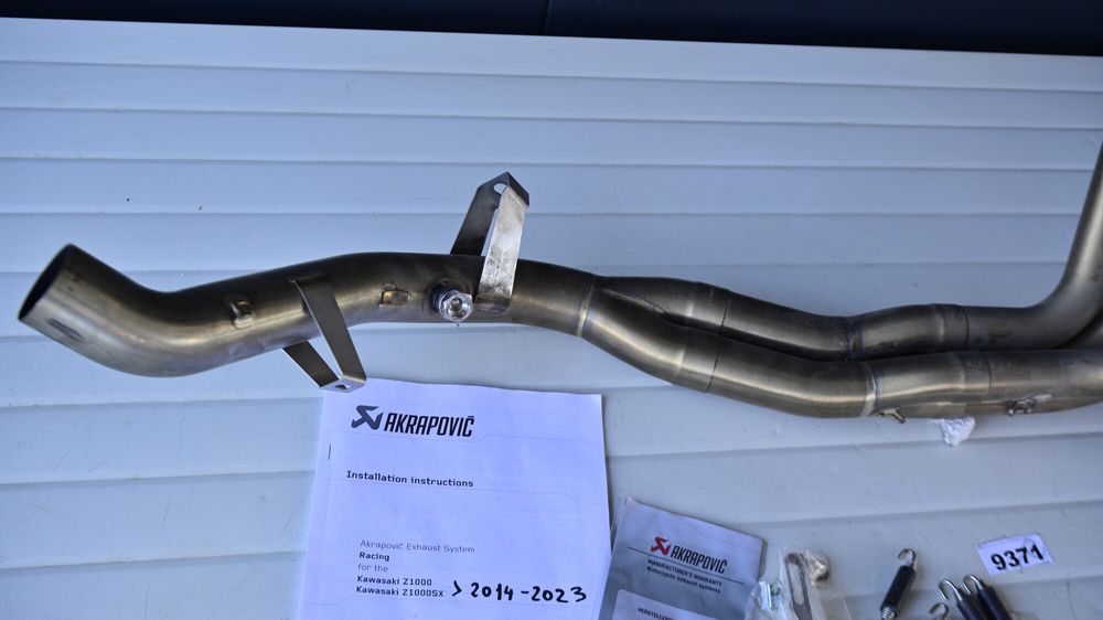 Kawasaki Z1000 / Z1000 SX 2014 2023 Galerie de evacuare Akrapovic
