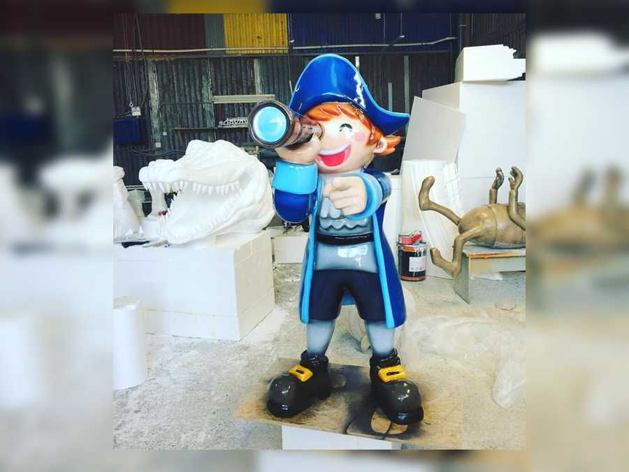 3д фигуры из пенопласт металла камня декор декораций скульптуры статуи
