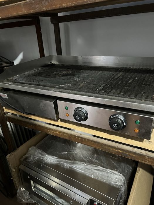 Бургер плита в хорошем состоянии