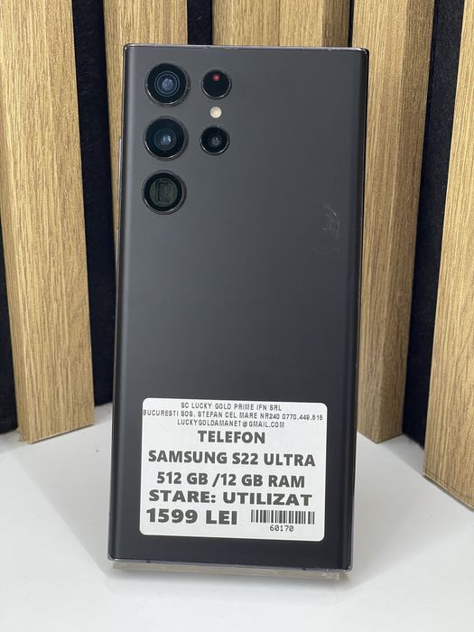 Samsung S22 Ultra 512Gb 12Gb ram Garantie / Factura #60170