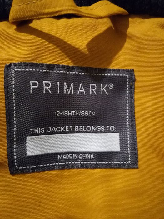 Geaca de iarna Primark copii nr 18-24 luni