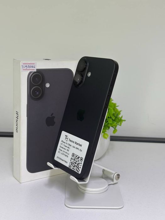 iPhone 16 128gb | Akb 100% Цп 117 | Nano-sim //
