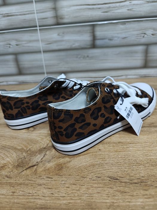 Кеды леопардовые 42р.