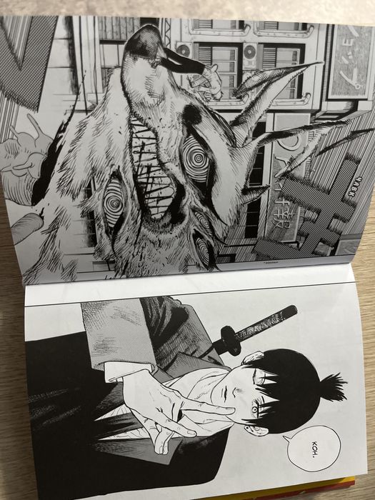 Манга Человек бензопила