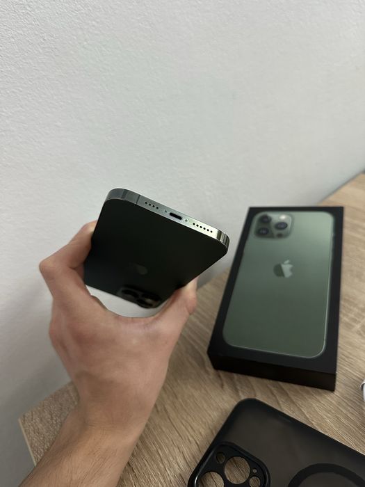 iPhone 13 Pro Max 256GB Green/Verde Fullbox+husa 12 14 s22 s23 ultra