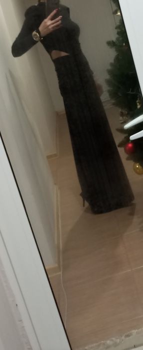 Елегантна дълга рокля