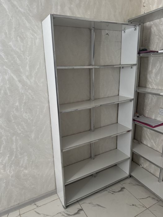 ДУКОН учун стелаж полка сотилади буйи 230 см энига 90 см