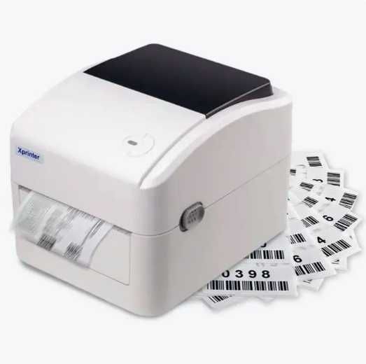 Принтер этикеток и штрих кодов термопринтер Xprinter 420B для чеков