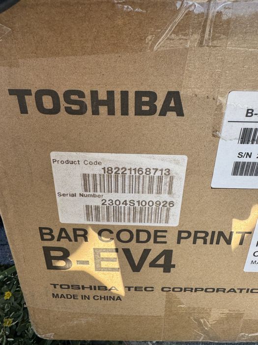 Етикетен баркод принтер Toshiba B-EV4T-GS14-QM-R – 203 dpi, 4”