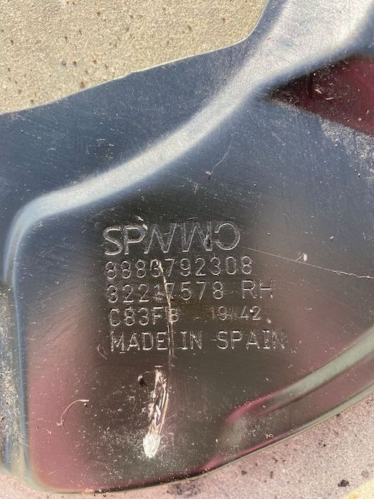 Capac/protectie disc frana dreapta Volvo XC40 2018+ 32217578