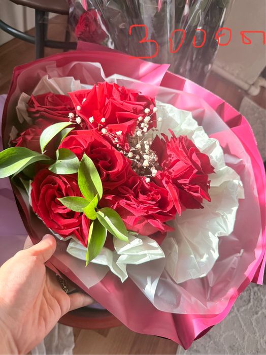 Цветы бу сатылады, бүгінгі букет