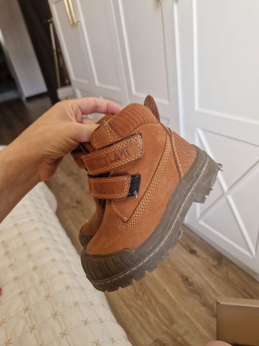 Ботинки коричневые