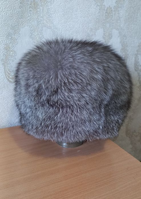 Песцовая шапка женская