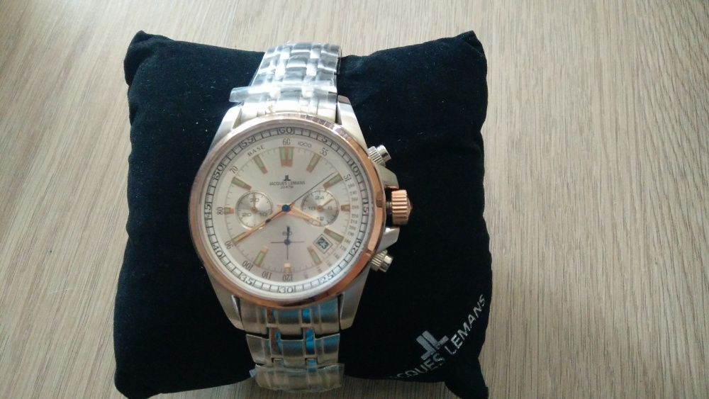 Мъжки официален часовник Jacques Lemans (Оригинален)