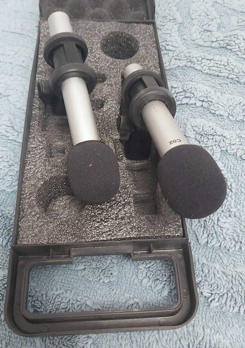 Комплект от 2 нови стерео кондензаторни микрофона Samson C02