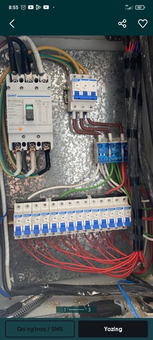 Електрик електрик ишларини киламиз сифатли килиб келишилган холда