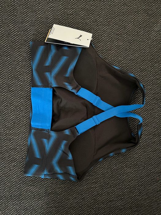 Bustiera sport/fitness Puma IndividualBlaze Eversculpt Racer Blue NOUA