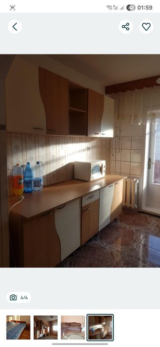 Chirie apartament 2 camere rogerius pb in spate la piata
