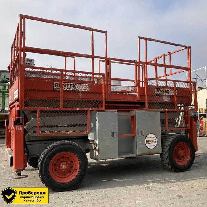 Ножични вишки ПОД НАЕМ Варна от 8 до 17 метра