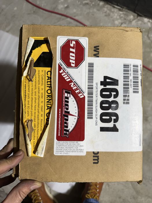 Evacuare finala /tobe Vance&Hines Sportster