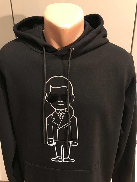 Karl Lagerfeld, оригинален суичър, Уголемен, Размер: S- пасва на М