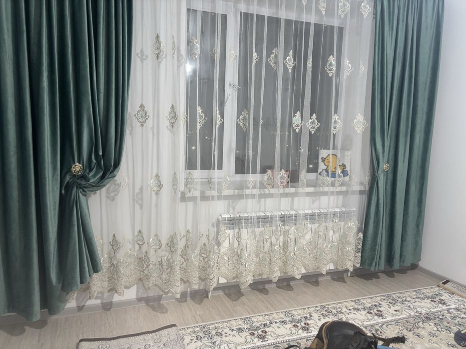 Продам шторы с тюлью