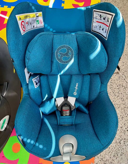 Стол за кола Cybex Sirona Z i-Size plus Mountain Blue + База Cybex Z  i-Size с Isofix