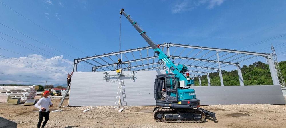 Inchiriere ventuza panouri sandwich vertical sau orizontal